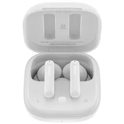 Boompods Bassline Hush aktív zajszűrős True Wireless Bluetooth fehér fülhallgató