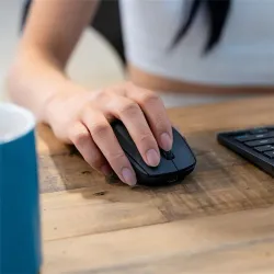 JLab Go Work Bundle Wireless Bluetooth Keyboard Black US