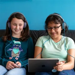 JLab Jbuddies Studio Kids Bluetooth (2020) Headset Graphite/Purple