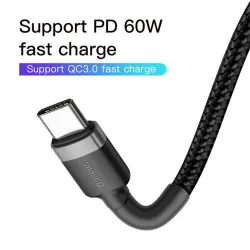 Baseus Cafule USB-C Cable 2m Black