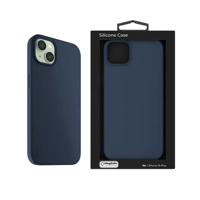 NextOne IPH-15PLUS-MAGSAFE-BLUE iPhone 15 Plus kék szilikon MagSafe hátlap NextOne IPH-15PLUS-MAGSAFE-BLUE iPhone 15 Plus kék szilikon MagSafe hátlap