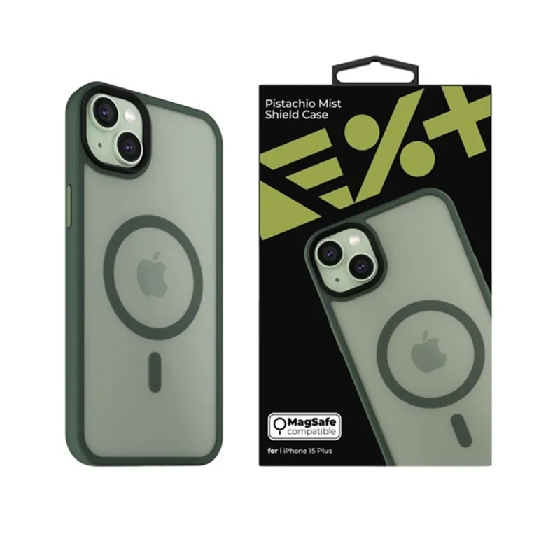 NextOne IPH-15PLUS-MAGSF-MISTCASE-PTC iPhone 15 Plus pisztáciazöld szilikon MagSafe hátlap NextOne IPH-15PLUS-MAGSF-MISTCASE-PTC iPhone 15 Plus pisztáciazöld szilikon MagSafe hátlap
