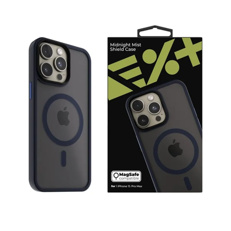 NextOne IPH-15PROMAX-MAGSF-MISTCASE-MN iPhone 15 Pro Max éjfekete szilikon MagSafe hátlap NextOne IPH-15PROMAX-MAGSF-MISTCASE-MN iPhone 15 Pro Max éjfekete szilikon MagSafe hátlap