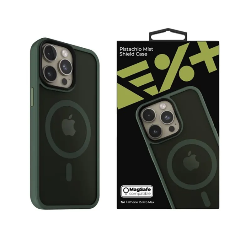 NextOne IPH-15PROMAX-MAGSF-MISTCASEPTC iPhone 15 Pro Max pisztáciazöld szilikon MagSafe hátlap NextOne IPH-15PROMAX-MAGSF-MISTCASEPTC iPhone 15 Pro Max pisztáciazöld szilikon MagSafe hátlap