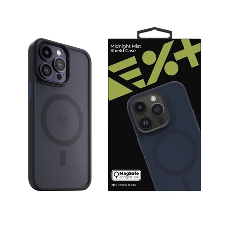 NextOne IPH-14PRO-MAGSF-MISTCASE-MN iPhone 14 Pro éjfekete szilikon MagSafe hátlap NextOne IPH-14PRO-MAGSF-MISTCASE-MN iPhone 14 Pro éjfekete szilikon MagSafe hátlap