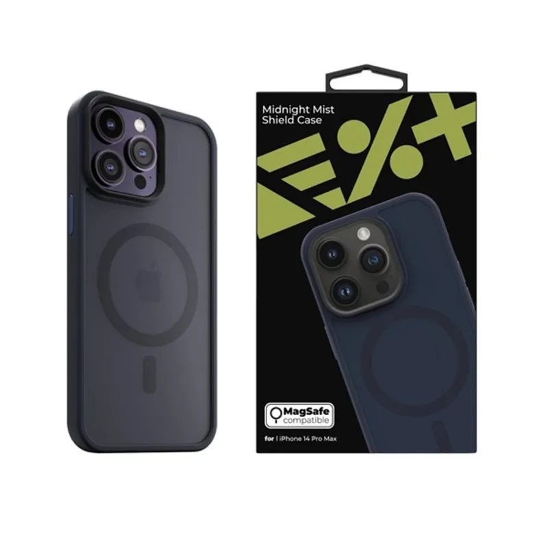 NextOne IPH-14PROMAX-MAGSF-MISTCASE-MN iPhone 14 Pro Max éjfekete szilikon MagSafe hátlap NextOne IPH-14PROMAX-MAGSF-MISTCASE-MN iPhone 14 Pro Max éjfekete szilikon MagSafe hátlap