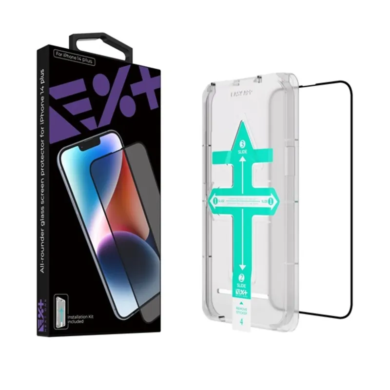 NextOne IPH-14MAX-ALR iPhone 14 Plus All-Rounder kijezővédő üvegfólia NextOne IPH-14MAX-ALR iPhone 14 Plus All-Rounder kijezővédő üvegfólia