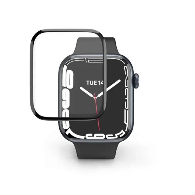 NextOne AW-41-3D-CLR Apple Watch 41mm 3D kijelzővédő üvegfólia NextOne AW-41-3D-CLR Apple Watch 41mm 3D kijelzővédő üvegfólia