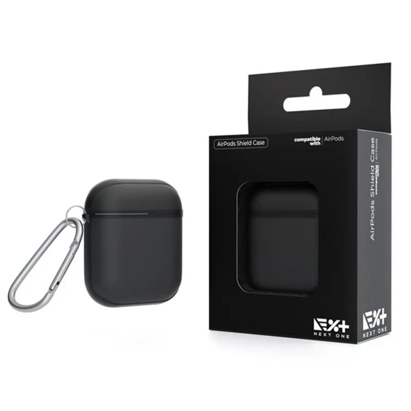 NextOne AP-TPU-BLK AirPods (1st/2nd gen) fekete védőtok NextOne AP-TPU-BLK AirPods (1st/2nd gen) fekete védőtok