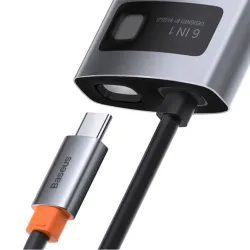 Baseus 6in1 Docking Station Gray