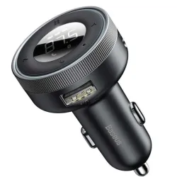 Baseus Enjoy Bluetooth FM Transzmitter és USB autós töltő (CCLH-01)