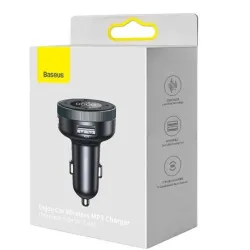 Baseus Enjoy Bluetooth FM Transzmitter és USB autós töltő (CCLH-01)