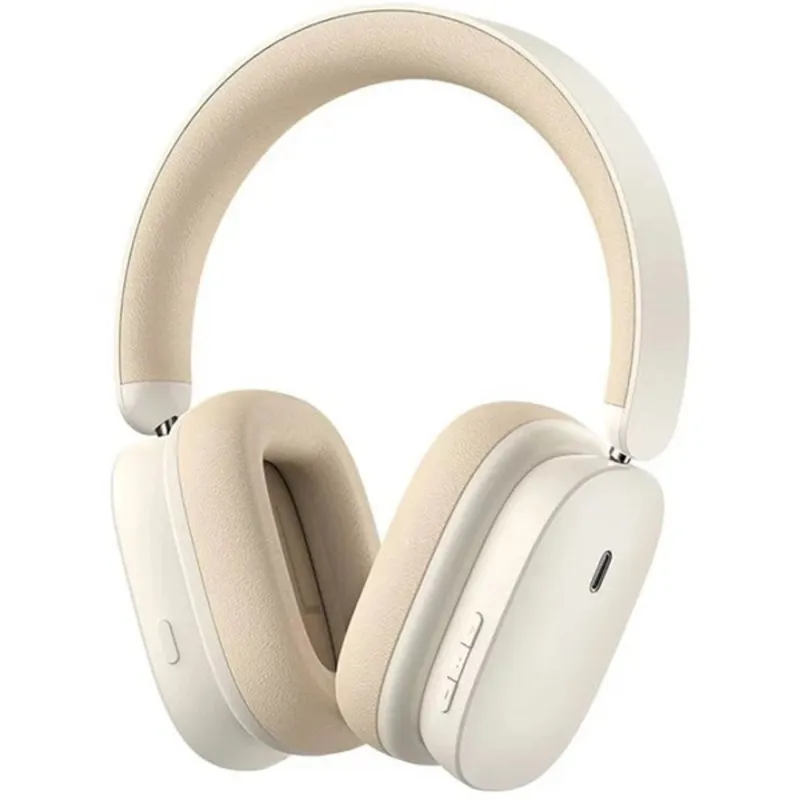 Baseus Bowie H1 ANC Bluetooth fehér fejhallgató Baseus Bowie H1 ANC Bluetooth fehér fejhallgató