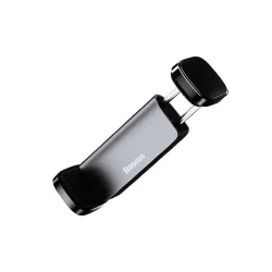 Baseus Steel Cannon clip-on autós tartó rácshoz, fekete (SUGP-01)