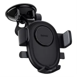 Baseus UltraControl Lite tapadókorongos autós telefontartó fekete (C40351700111-00)
