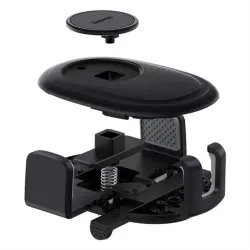 Baseus UltraControl Lite tapadókorongos autós telefontartó fekete (C40351700111-00)