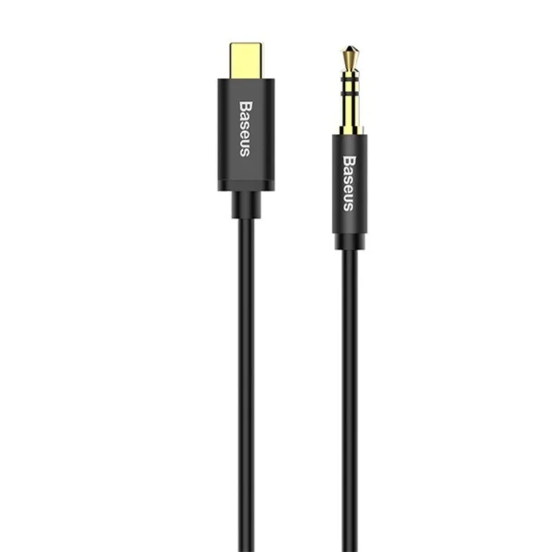 Baseus Yiven USB-C 3,5mm 1,2 m Black Baseus Yiven USB-C 3,5mm 1,2 m Black