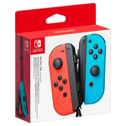 NINTENDO Joy-Con Game Pad, Pair (Left+Right side), Neon Blue+Neon Red, Retail