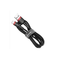 Baseus Cafule USB - Lightning töltőkábel 1m fekete (CALKLF-BV1)