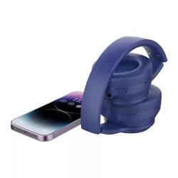 DEVIA ST383540 BLUETOOTH SZTEREÓ FEJHALLGATÓ BEÉPÍTETT MIKROFONNAL-kék