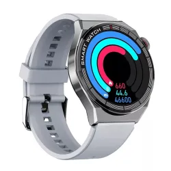DEVIA ST385186 PRO1 SMART WATCH OKOSÓRA AMOLED KIJELZŐVEL - EZÜST