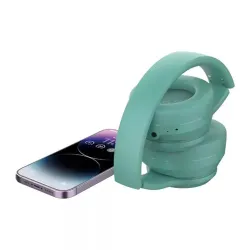 DEVIA ST383557  BLUETOOTH SZTEREÓ FEJHALLGATÓ BEÉPÍTETT MIKROFONNAL-zöld