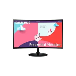 Samsung Essential S3 S36C S24C360EAU 23.5" ívelt VA LED monitor fekete FreeSync