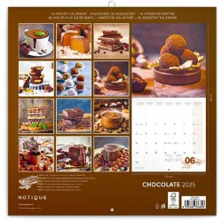 Realsystem 2022-es Chocolate 6096-CH illatosított lemeznaptár