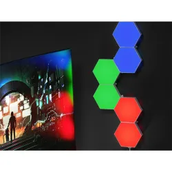Tracer Ambience Smart Hexagon RGB Lamp White