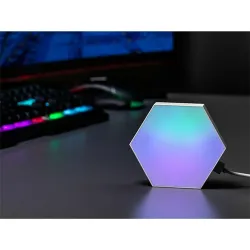 Tracer Ambience Smart Hexagon RGB Lamp White