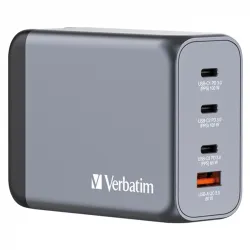 Verbatim 200W 4-Port GaN Wall Charger Grey