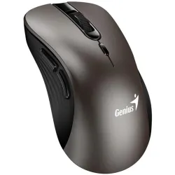Genius Ergo 8100s egér - vezeték nélküli, ergonomikus, csendes, 1600 dpi-s, 6 gombos, Champagne titanium (pezsgő)