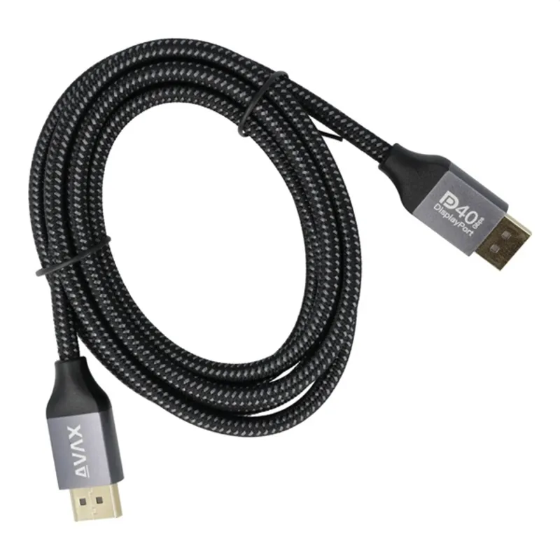 AVAX AV901 PRIME 2m Display-Display 2.1/40Gbps 16K/60Hz AV kábel AVAX AV901 PRIME 2m Display-Display 2.1/40Gbps 16K/60Hz AV kábel