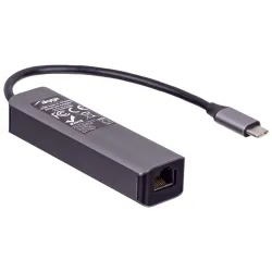 Akyga HUB - USB type C  / USB 3.0 3-port + Ethernet - AK-AD-66