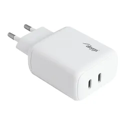 Akyga USB Töltő 2x USB-C PD 5-12V / max. 3A 40W Quick Charge 3.0