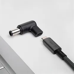 Akyga USB-C / 7.4x5.0mm notebook töltő adapter - AK-ND-C07