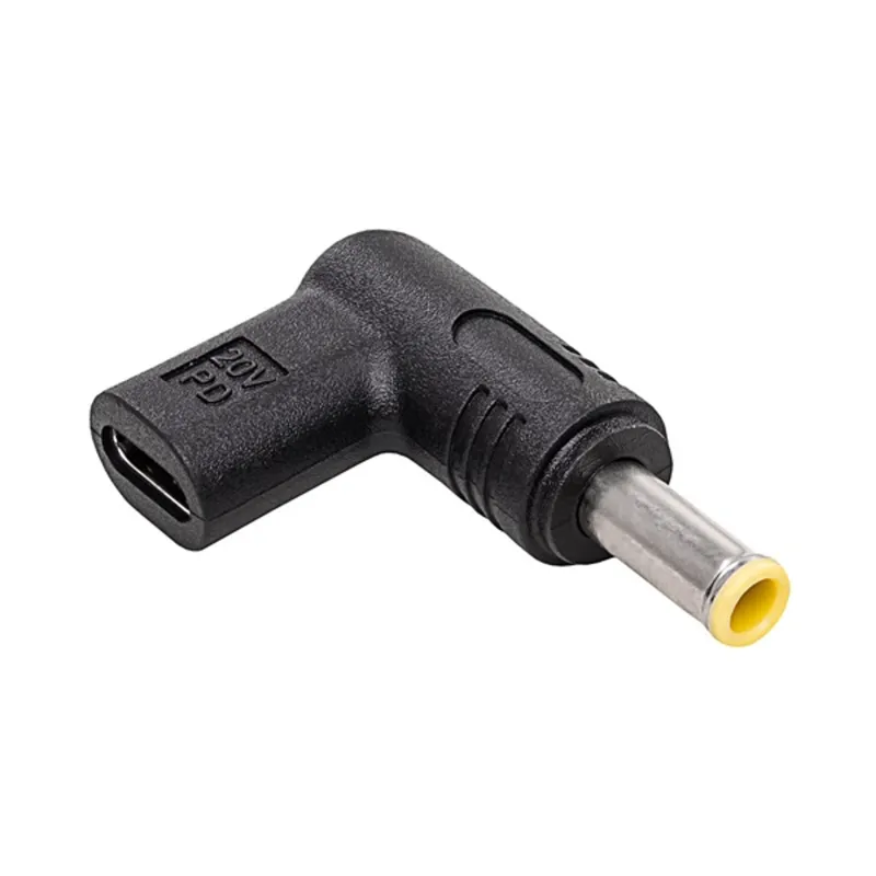Akyga AK-ND-C16 USB Type-C/5,5x3,0mm Laptop Adapter Black Akyga AK-ND-C16 USB Type-C/5,5x3,0mm Laptop Adapter Black