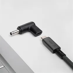 Akyga USB-C / 4.8x1.7mm notebook töltő adapter - AK-ND-C17