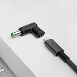 ADA Akyga AK-ND-C18 USB Type-C / 6,3 x 3,0 mm laptop adapter