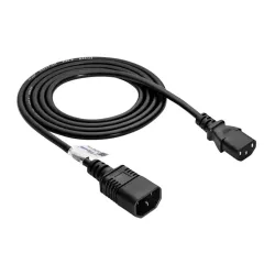 Akyga tápkábel hosszabbító 1.8m  (AK-PC-03C)