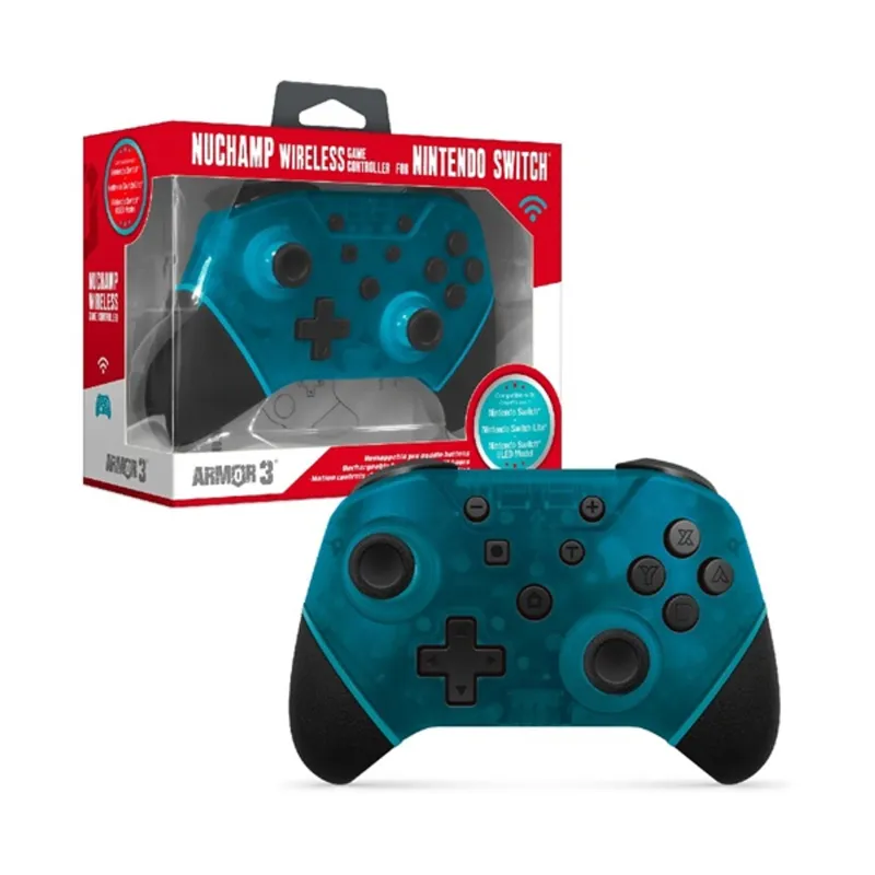 Armor3 M07467-TQ NuChamp Nintendo Switch Türkiz vezeték nélküli kontroller Armor3 M07467-TQ NuChamp Nintendo Switch Türkiz vezeték nélküli kontroller