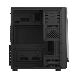 AIGO B352 fekete (táp nélküli) ATX ház