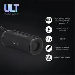 Sony ULT FIELD 1 Bluetooth hangszóró fekete (SRSULT10B.CE7)