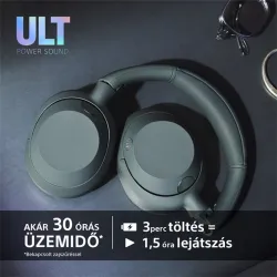 Sony WH-ULT900NB ULT WEAR fejhallgató szürke-zöld