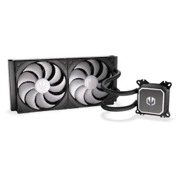 Endorfy CPU Water Cooler - Navis F280 ARGB (vízhűtés, Fluctus 2x140 PWM ARGB, AIO, fekete)