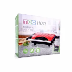 TOO CG-402R-750W kontakt grill piros