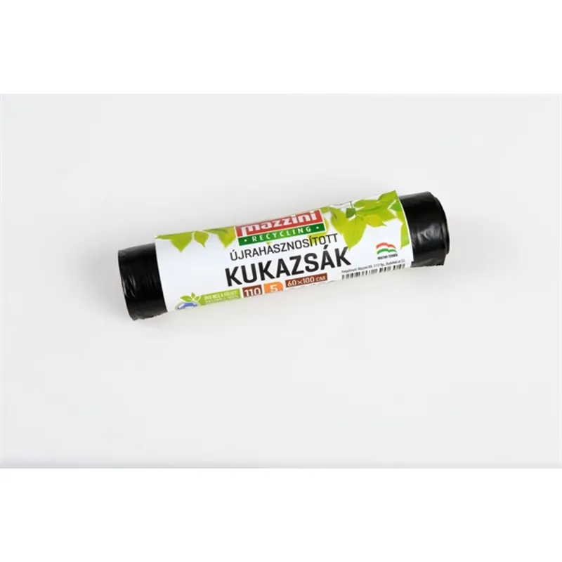 MAZZINI 104040 újrahasznosított 5db/roll 110L szemeteszsák MAZZINI 104040 újrahasznosított 5db/roll 110L szemeteszsák