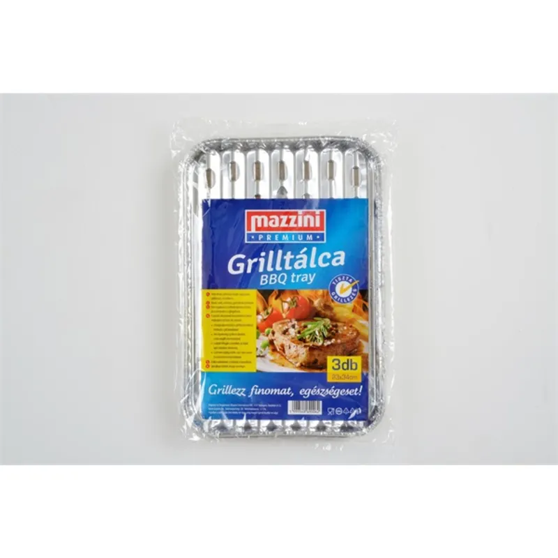 MAZZINI 101430 34x23cm 3db grilltálca MAZZINI 101430 34x23cm 3db grilltálca