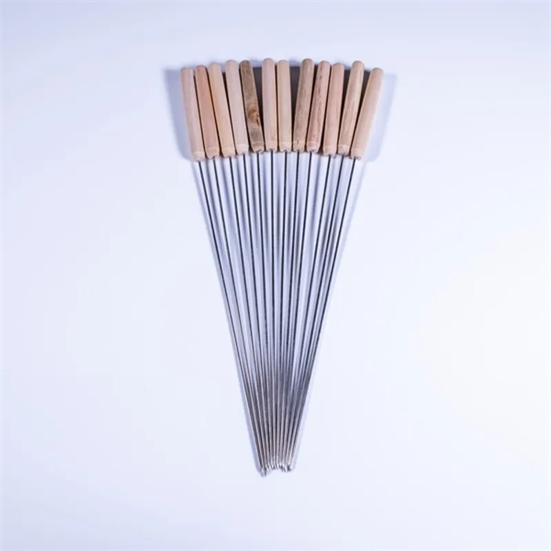 TOO KT-394 12 db-os 31 cm-es fa nyelű nyárs TOO KT-394 12 db-os 31 cm-es fa nyelű nyárs