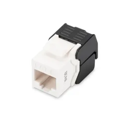 DIGITUS CAT 6 Keystone Jack unshielded RJ45 to LSA tool free connection incl. cable tie
